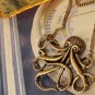 Retro Style Octopus Pendant Sweater Chain Necklace