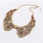 Women Retro Gothic Hollowed Carve Alloy Necklace