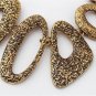 Women Exaggerated Geometric Golden Necklace