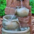 Outdoor Classics Three Jugs Outdoor Fountain - Free Shipping to Lower 48!!