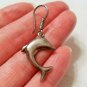 Mexico Sterling Dolphin Earrings, Southwestern Sterling pierced earrings