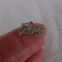 Sterling granddaughter charm, vintage gift for girl Retro charm, cute!