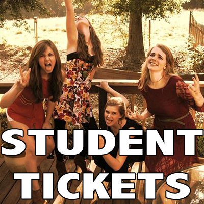 STUDENT TICKETS (18 or Under) - Starting Fires Show at Matilda's - 6/20 @7pm