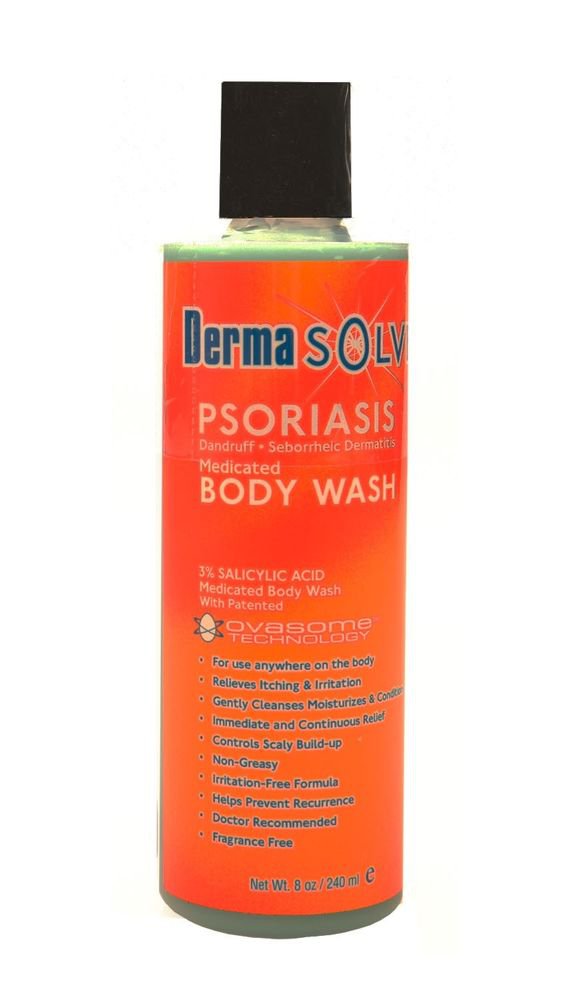 Dermasolve Medicated Psoriasis Body Wash 8oz 5386