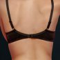 Evita black soft cup European bra 38E