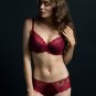 Dalia Margot burgundy semi padded bra 38D