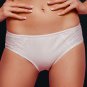 Emma white briefs, size M