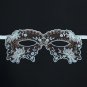 Beaute Diaphane blue lace mask. One size