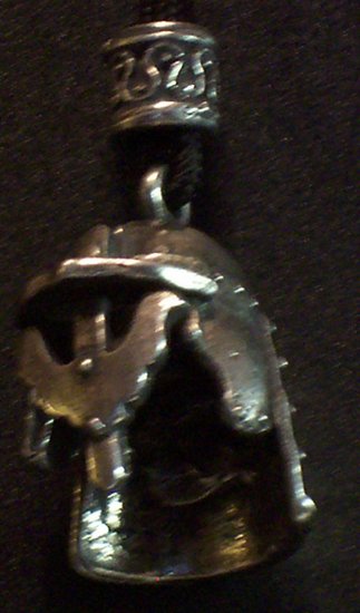 Pewter Medieval Helm Pendant