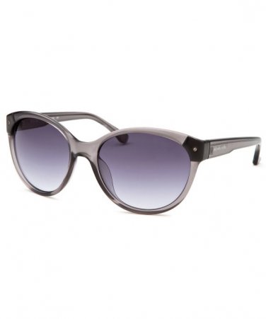 MICHAEL BY MICHAEL KORS Women's Savannah Round Crystal Grey Sunglasses