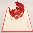 Baby Carriage - Red