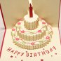 Birthday Cake - Semi Fold