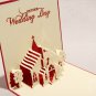 Wedding Church Half Fold