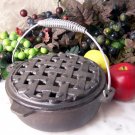 Old Mountain Cast Iron "Pie-Steamer" Casserole