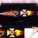 Biker Dagger Mounted In Display