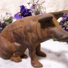 Pig Bank "Carter's Smoked Hams Cast Iron