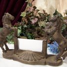 Cast Iron Horse Business Card Holder