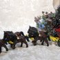 Cast Iron Stagecoach with Team of 6 Horses