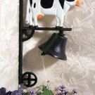 Cast Iron Dinner Bell - Cow