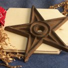 6 Cast Iron Star - Center Hole X-LARGE
