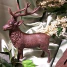 Cast Iron Deer Bank RUST Color