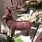 Cast Iron Deer Bank RUST Color