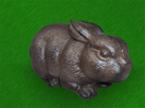 Cast Iron Rabbit Door Stop