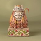 Cat Figurine Yellow Jim Shore