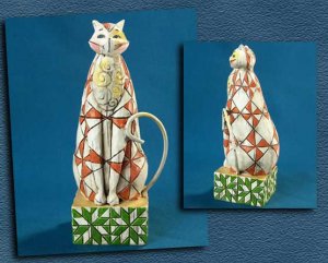Cat Orange Figurine Jim Shore