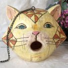 JIM SHORE Cat Birdhouse