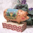 Pig Figurine Jim Shore Heartwood Creek