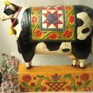 Jim Shore COW Doorstop