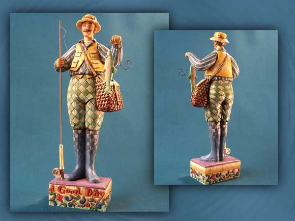 Jim Shore Fisherman