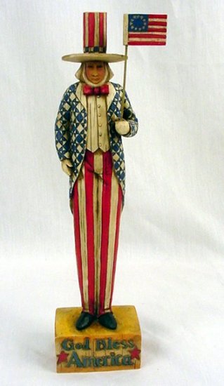 Jim Shore UNCLE SAM Figurine