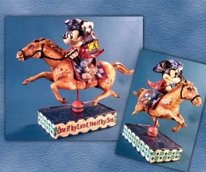 Jim Shore Disney Mickey Mouse "Determined Patriot"