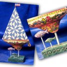 Sailboat Blue Jim Shore "Shorelights"