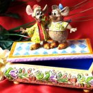 Jim Shore Disney's "Jaq & Gus" Jewelry Box