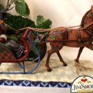 Jim Shore Couple On Sleigh