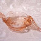 Pink Glass Female Form Candy Dish
