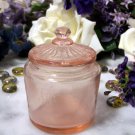 Vintage Style Pink Biscuit Jar