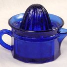 Colbolt Blue Glass Juicer