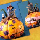 Jim Shore Witch on Pumpkin
