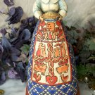 Jim Shore Pilgram Lady with Pie Give Thanks
