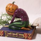 Jim Shore Pumpkin Head Peek a Boo