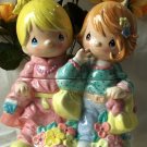 Precious Moment Cookie Jar "Girlfriends"