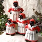 Set of 4 Aunt Jemima Canister