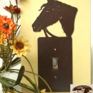 Montana Silversmith Light switch Cover "Horse head"