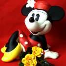 Minnie Mouse Bank Sitting