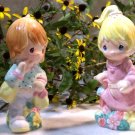 Precious Moments "Girlfriends Shopping" Salt & Pepper Shakers