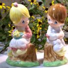 Precious Moments "Simply Adorable" Salt & Pepper Shakers